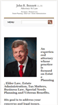 Mobile Screenshot of johnbennettlaw.com